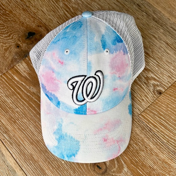 ⭐️ BOGO ⭐️ Women's Washington Nationals '47 White Casey Adjustable Hat - Picture 1 of 6